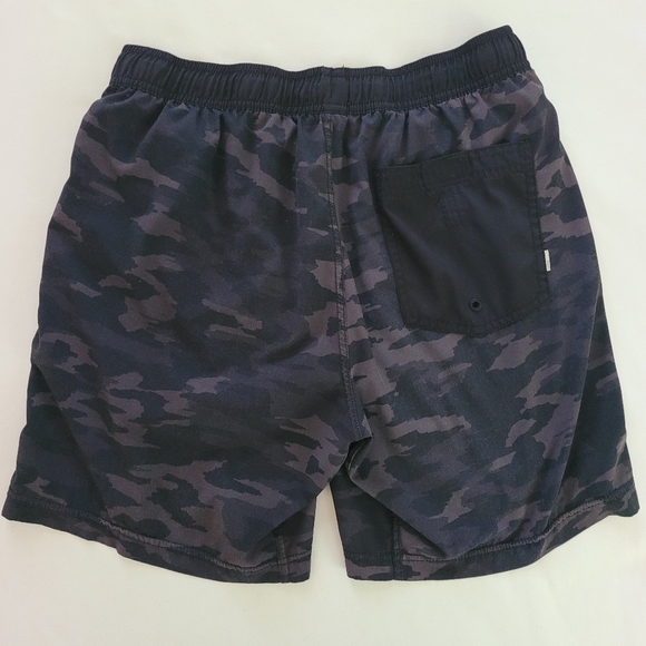 Vuori Kore Short Mens Small Black Watercolor Camo Lined - Picture 7 of 10